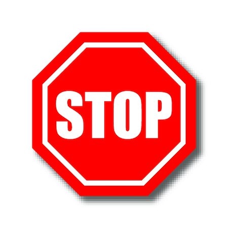 Ergomat 16in OCTAGON SIGNS - Stop DSV-SIGN 256 #0002 -UEN